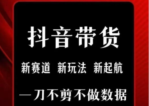抖音短视频一刀不剪带货，不剪辑，不直播，每天发个视频，等着出单获取带货佣金网赚库-项目库-轻创网-中创网-福缘网-冒泡网-资源之家-AI光年冉冉网赚资源