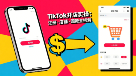 大熊跨境·TikTok从开店到投流的进阶课网赚库-项目库-轻创网-中创网-福缘网-冒泡网-资源之家-AI光年冉冉网赚资源