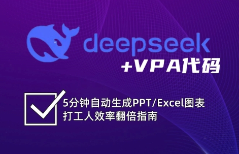 DeepSeek从入门到精通：解锁Excel和VBA高效办公新技能(更新)网赚库-项目库-轻创网-中创网-福缘网-冒泡网-资源之家-AI光年冉冉网赚资源