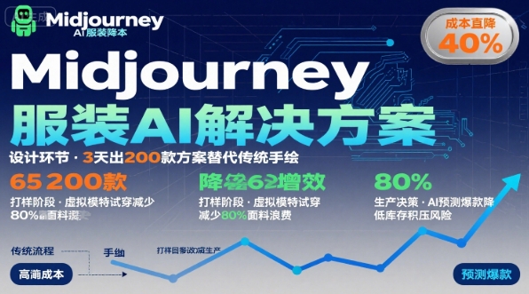 AI在服装领域的运用，使用midjourney做服装辅助企业降低成本网赚库-项目库-轻创网-中创网-福缘网-冒泡网-资源之家-AI光年冉冉网赚资源