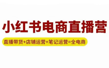 申铭老师·小红书电商直播营(更新)网赚库-项目库-轻创网-中创网-福缘网-冒泡网-资源之家-AI光年冉冉网赚资源